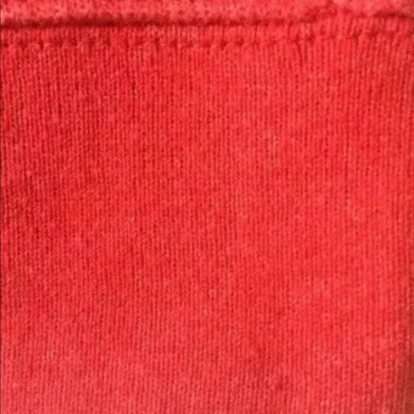 Izod Men’s V Neck Ribbed Sweater XL Red Cotton Blend - Picture 7 of 12